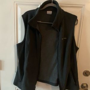 Columbia Fleece Zip Up Vest